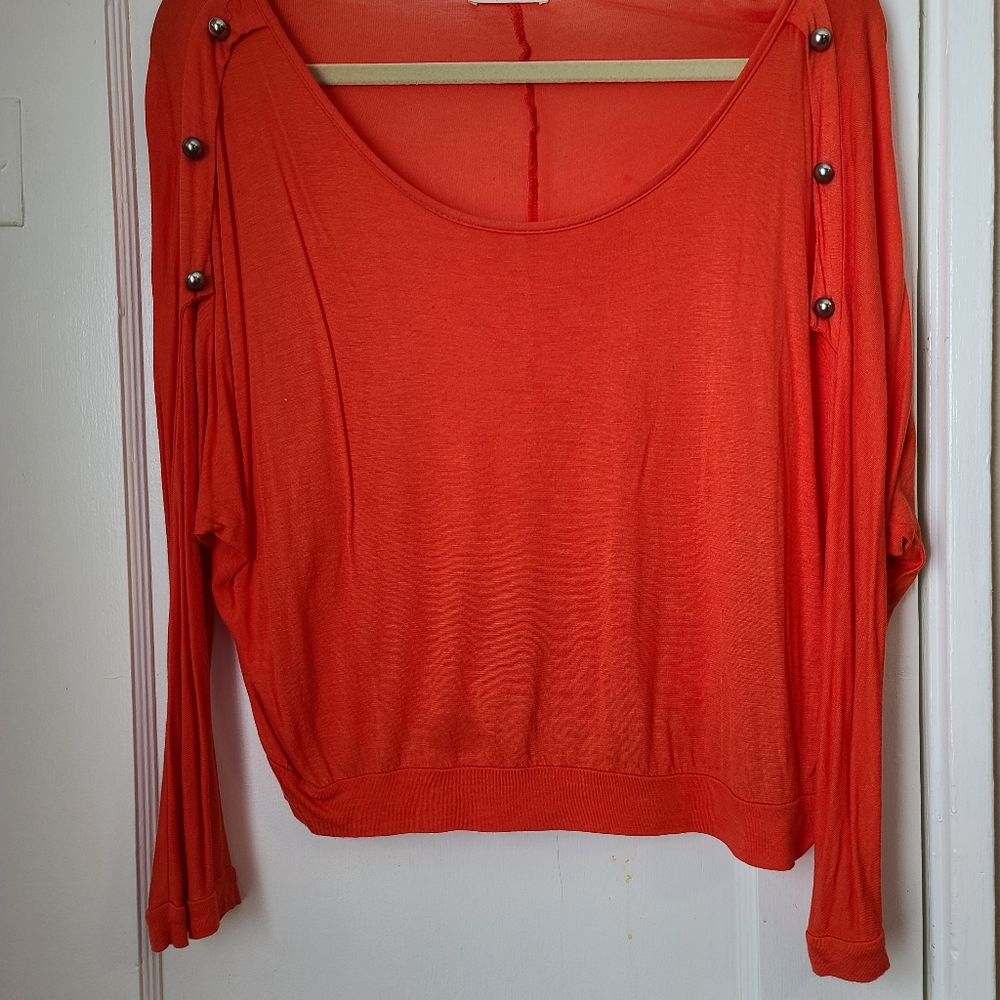 Women's Longsleeve, Boatneck Top - Picture 1 of 6